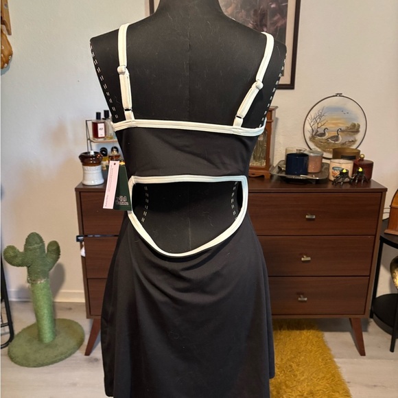 Target Black Althleisure Tennis dress - Picture 2 of 3